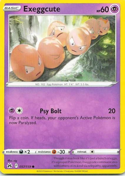 Exeggcute - Pokémon #057/159