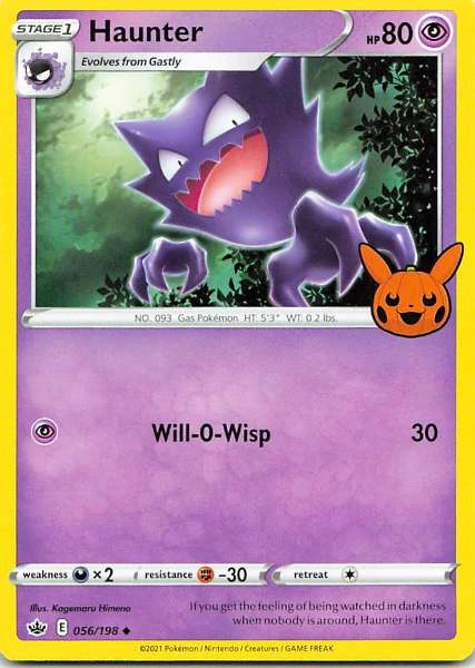Haunter - Pokémon Trick or Trade BOOster #056/198