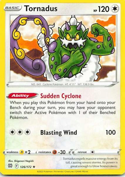 Tornadus - Pokémon #126/172