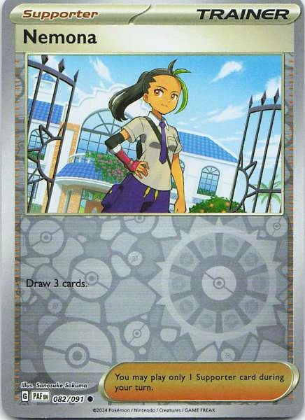 Nemona - Pokémon Paldean Fates #082/091