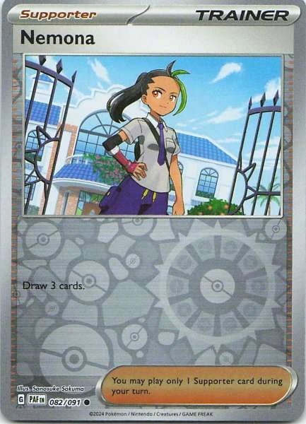 Nemona - Paldean Fates #082/091