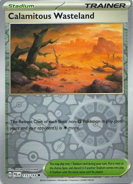 Calamitous Wasteland - Pokémon Paldea Evolved #175/193