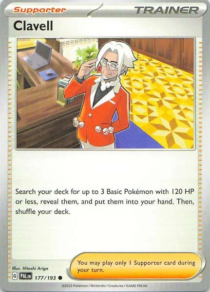Clavell - Pokémon Paldea Evolved #177/193