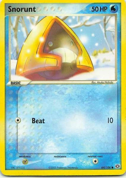 Snorunt - EX Hidden Legends #64/106