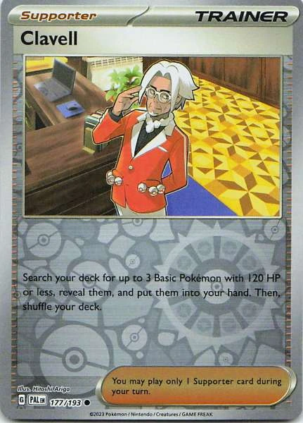Clavell - Pokémon Paldea Evolved #177/193