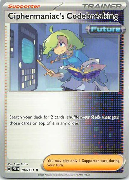 Ciphermaniac's Codebreaking - Prismatic Evolutions #104/131