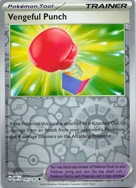 Vengeful Punch - Obsidian Flames #197/197