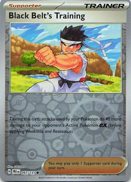 Black Belt's Training - Prismatic Evolutions #097/131