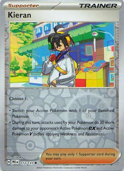 Kieran - Scarlet & Violet: Prismatic Evolutions #113/131