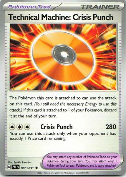 Technical Machine: Crisis Punch - Pokémon #090/091