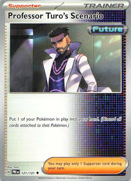 Professor Turo's Scenario - Pokémon #121/131
