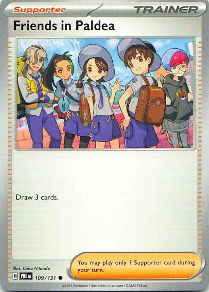 Friends in Paldea - Scarlet & Violet: Prismatic Evolutions #109/131