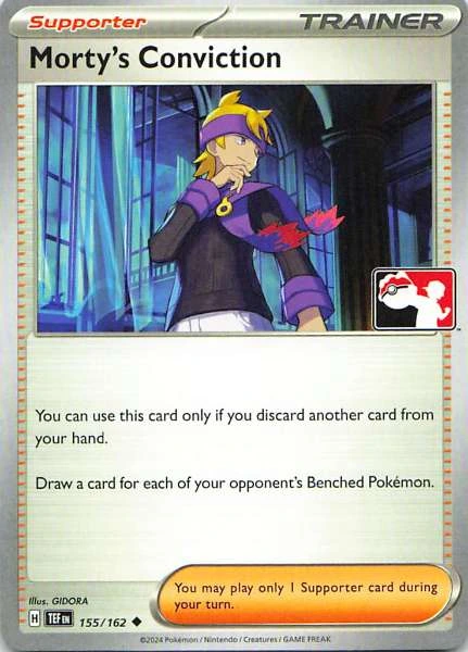 Morty's Conviction (Prize Pack) - Temporal Forces #155/162