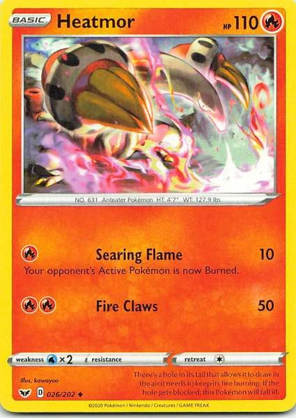 Heatmor - Sword & Shield #026/202