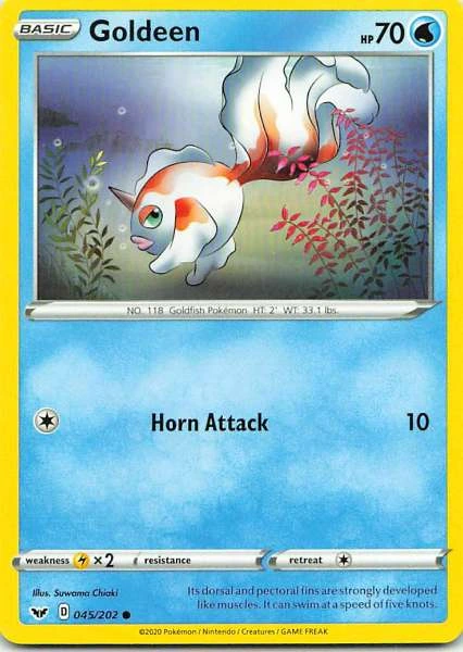 Goldeen - Sword & Shield #045/202