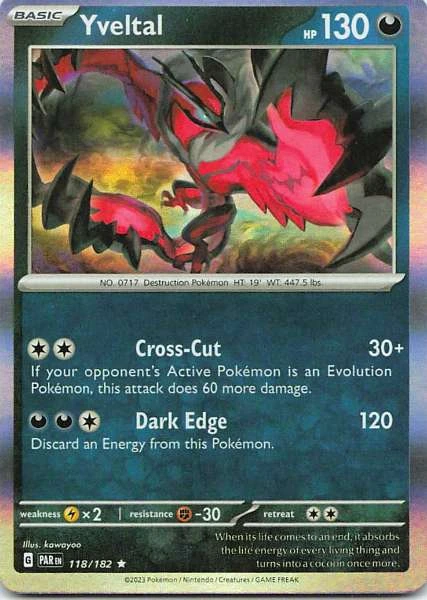 Yveltal - Pokémon Paradox Rift #118/182
