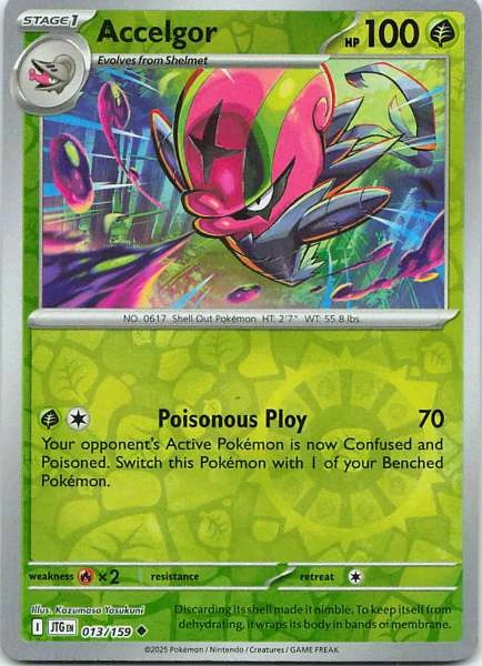 Accelgor - Scarlet & Violet: Journey Together #013/159