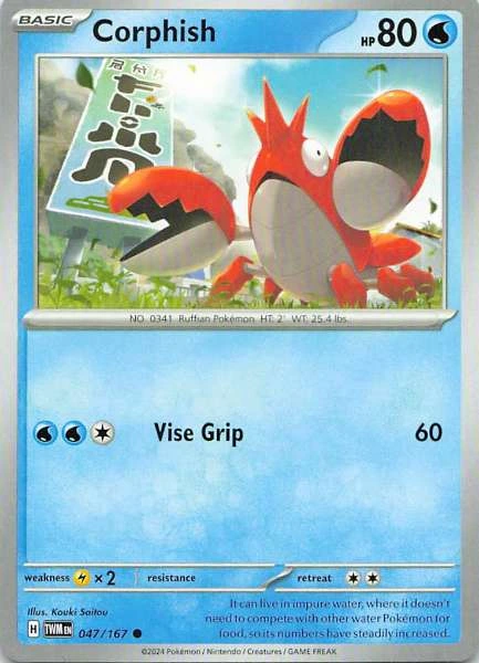 Corphish - Twilight Masquerade #047/167