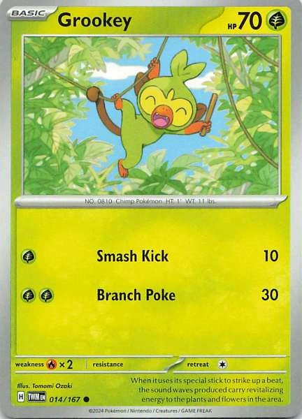 Grookey - Twilight Masquerade #014/167