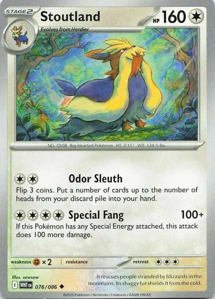 Stoutland - WHT #076/086