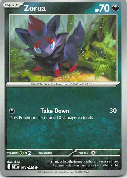 Zorua - WHT #061/086