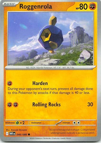 Roggenrola - WHT #046/086