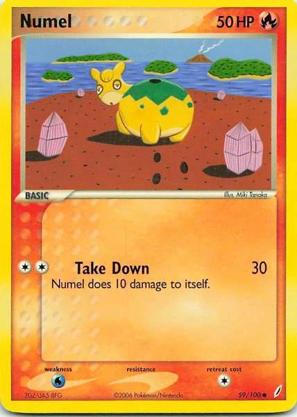 Numel - EX Crystal Guardians #59/100