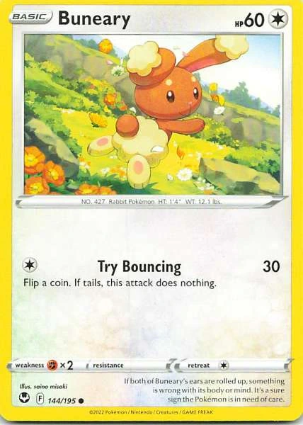 Buneary - Silver Tempest #144/195