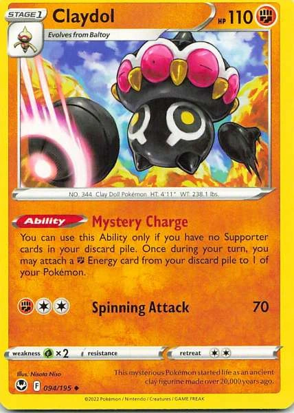 Claydol - Silver Tempest #094/195