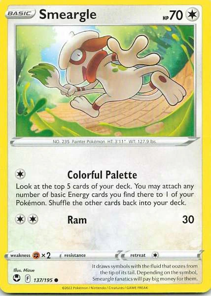 Smeargle - Astral Radiance #137/195