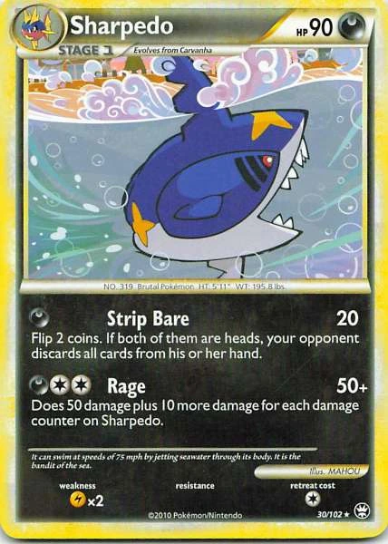 Sharpedo - Triumphant #30/102