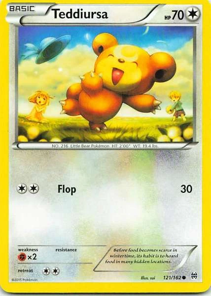 Teddiursa - XY—BREAKthrough #121/162