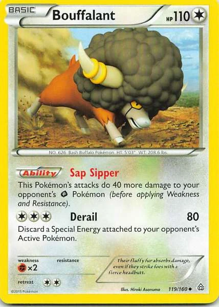 Bouffalant - XY—Primal Clash #119/160