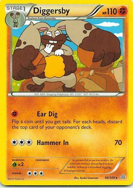 Diggersby - Primal Clash #90/160