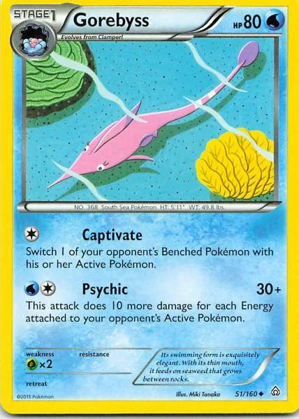 Gorebyss - Pokémon XY #51/160