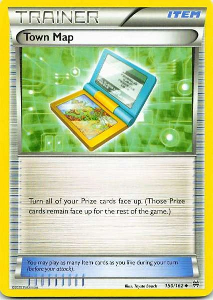 Town Map - BREAKthrough #150/162