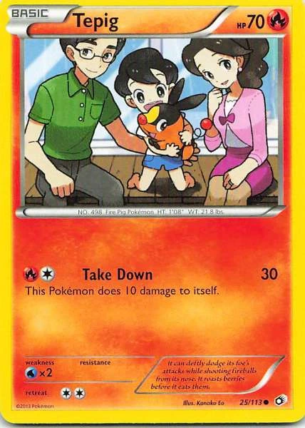 Tepig - Legendary Treasures #25/113