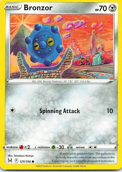 Bronzor - Silver Tempest #125/196