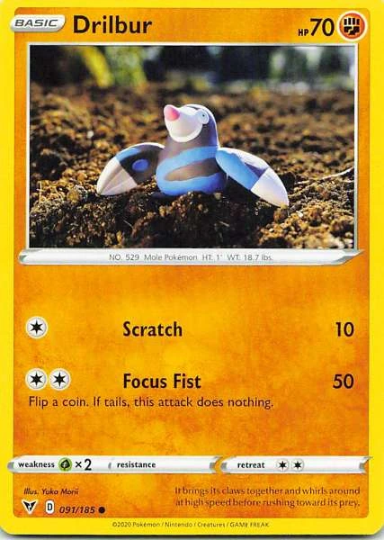 Drilbur - Vivid Voltage #091/185