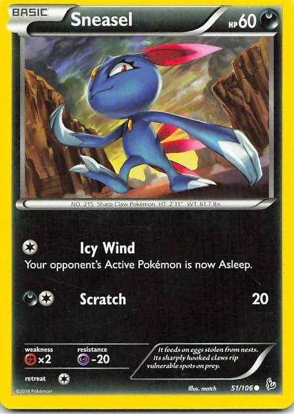 Sneasel - Furious Fists #51/106