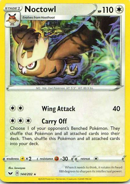 Noctowl - Sword & Shield #144/202