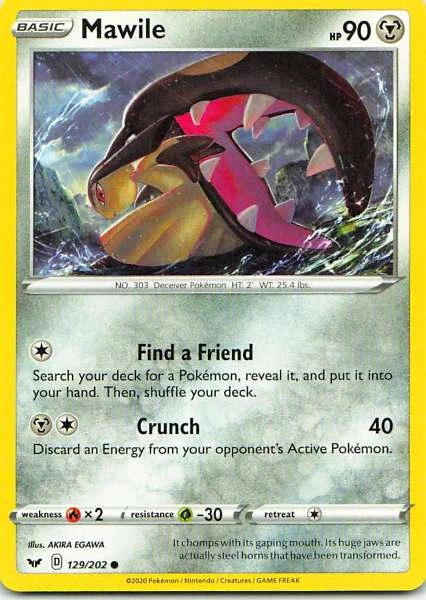 Mawile - Sword & Shield #129/202