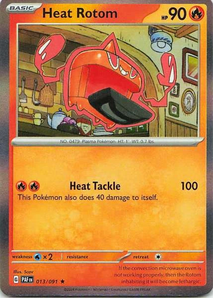 Heat Rotom - Paldean Fates #013/091