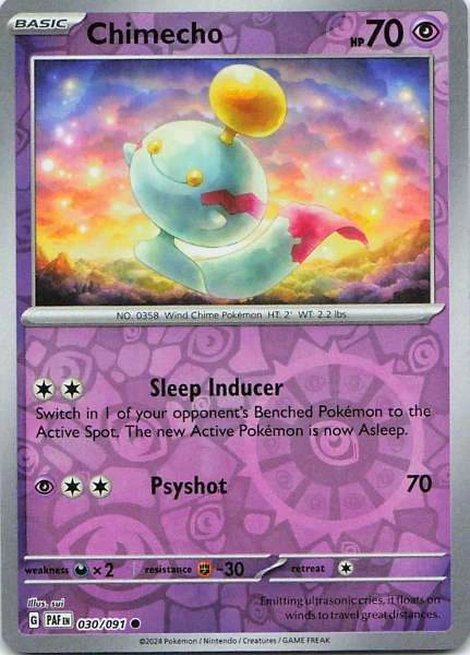 Chimecho - Paldean Fates #030/091