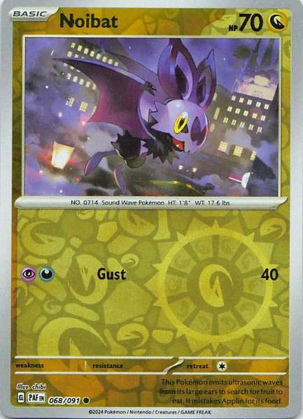Noibat - Paldean Fates #068/091