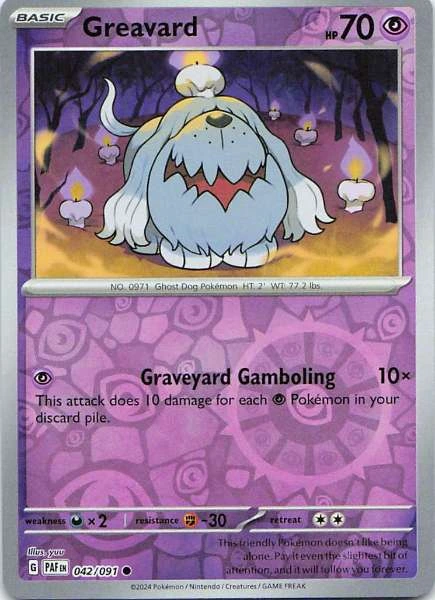 Greavard - Paldean Fates #042/091