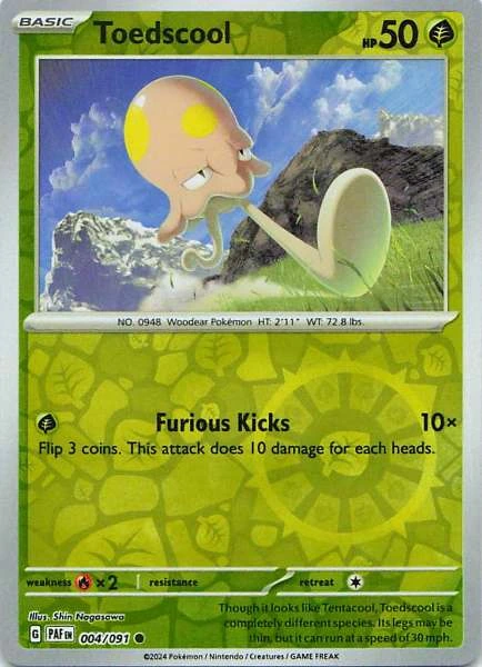 Toedscool - Paldean Fates #004/091