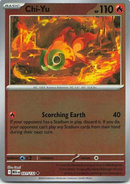 Chi-Yu - Mega Evolution #031/132