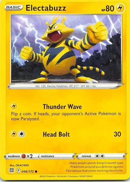 Electabuzz - Pokémon Brilliant Stars #046/172