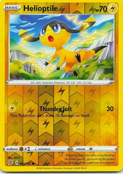 Helioptile - Rebel Clash #063/192